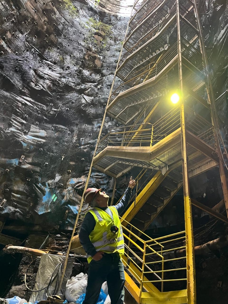 Inspeção e contenção estrutural de grande porte - Industrial Fibras